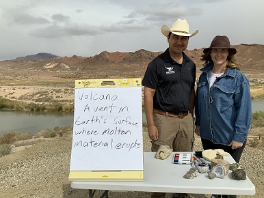 Dr. Joseph Bonde and Rebecca Hall